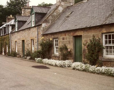 St Gilbert street, looking west