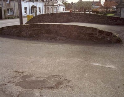 Auld brig, north side, looking south