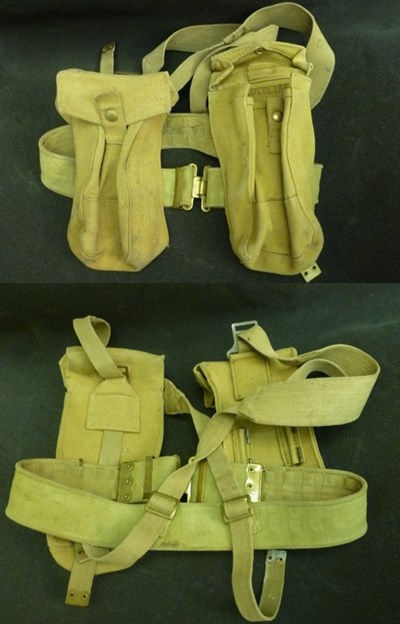 British Army webbing equipment c 1952