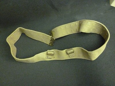 British Army web belt