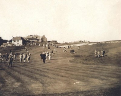 Spectators following a round of golf at the RDGC