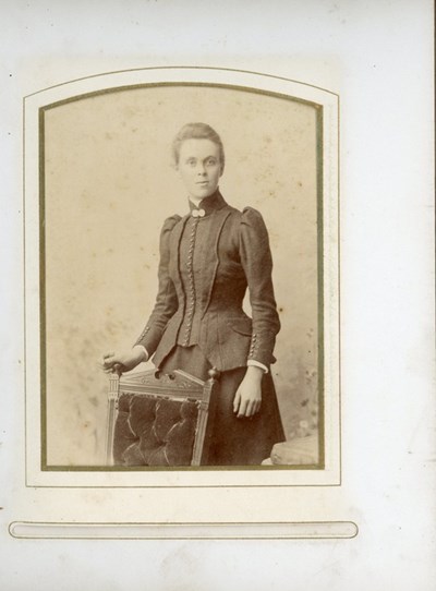 John Sutherland family album portrait of a lady