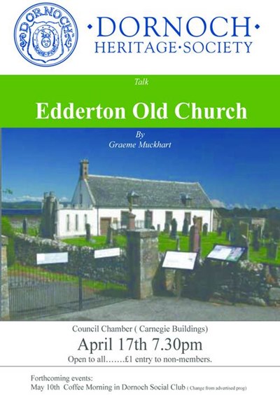 DHS talk 'Edderton Old Church'