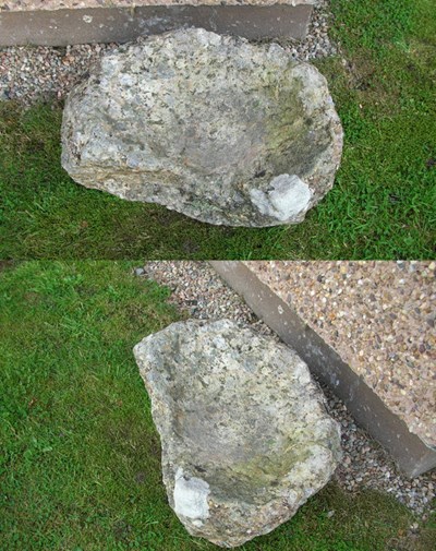 Saddle quern stone