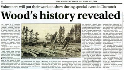Wood's history revealed