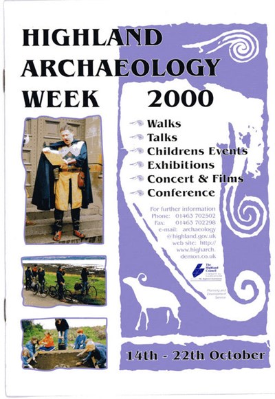 Highland Archaeology Week 2000 Programme