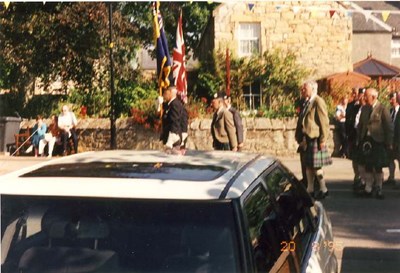 Rededication of the War Memorial? 1995