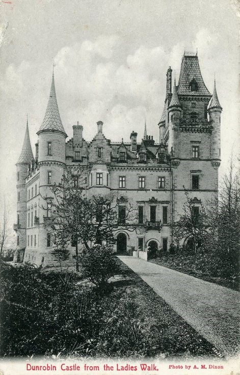 Dunrobin Castle from the Ladies Walk