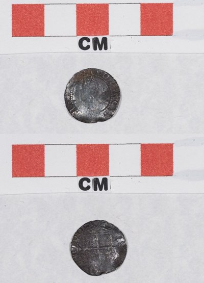 Elizabeth I Silver half groat coin