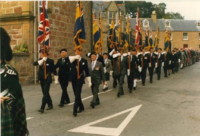 British Legion parade 1987