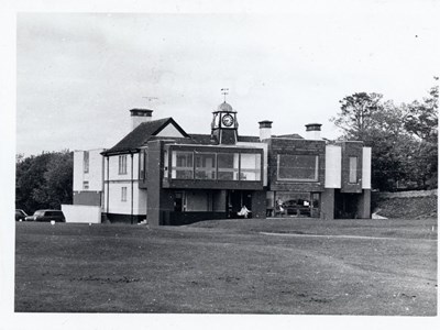 Frontage Dornoch Golf clubhouse updated c 1970