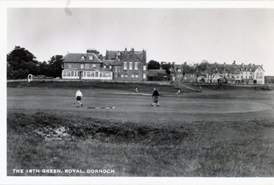 Royal Dornoch Golf Club 18th green