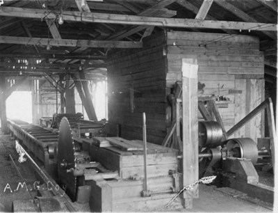 Sawmill used by A.M.G. Company