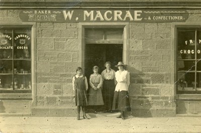 W. Macrae's shop with staff