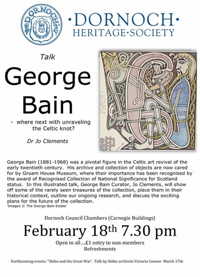 DHS talk on George Bain