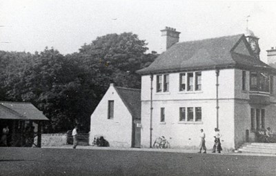 South side of the Royal Dornoch clubhouse c 1940