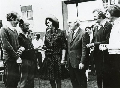 Opening of clubhouse  by the Duchess of Sutherland