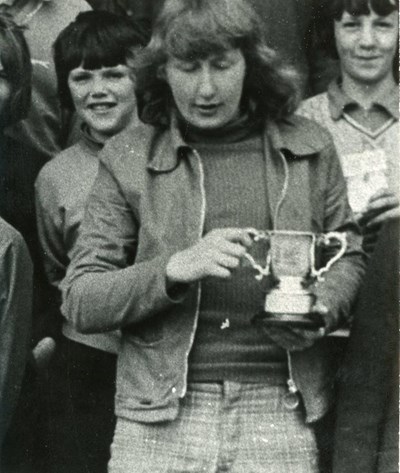 Alec Mackay with trophy
