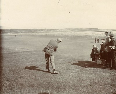 Teeing off towards Embo