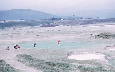 Colour view of the course and Ben Bhraggie