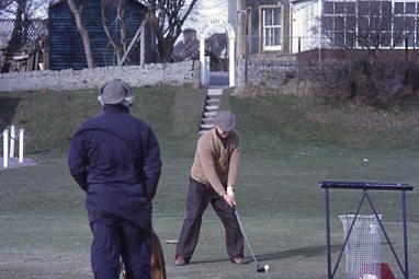 Teeing off