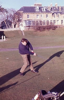 I MacLeod teeing off