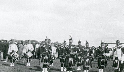 At the Dornoch Highland Games