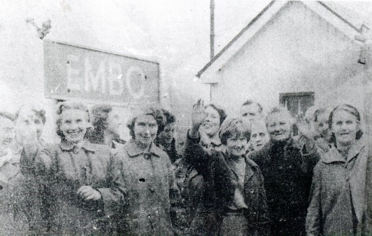 Farewells at Embo Station