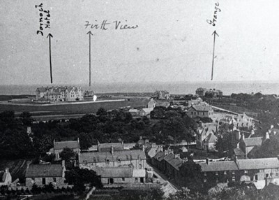 Elevated view of Dornoch