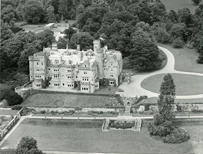 Aerial view of Skibo Castle