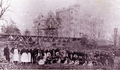 Skibo Castle renovation c 1896