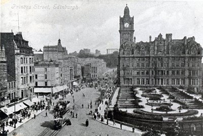 Princes Street, Edinburgh c 1910