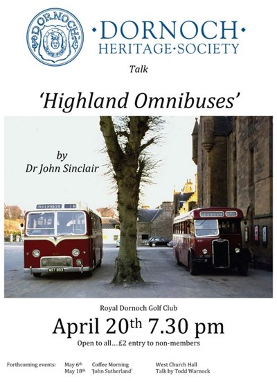Talk to DHS 'Highland Omnibuses'