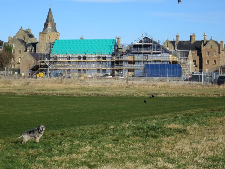 Watertight phase of UHI student accommodation