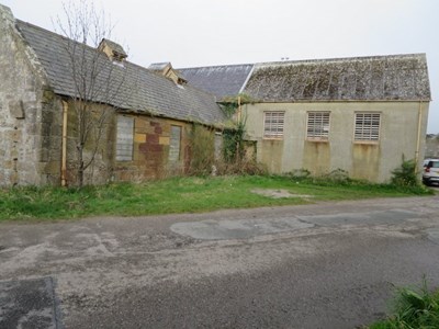 Old Gas Works and Slaughter House from the east