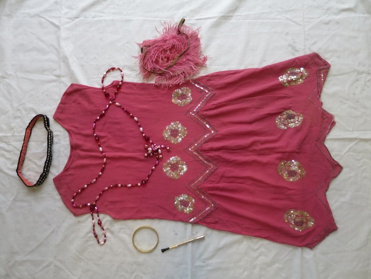 1920's outfit owned by Charlotte Davidson