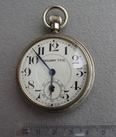 'Railway Time' pocket watch