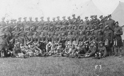 5th Seaforth Highlanders group photograph
