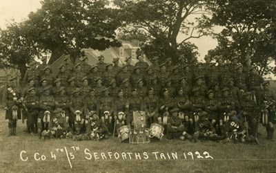 C Company 4th/5th Seaforth Highlanders 1922