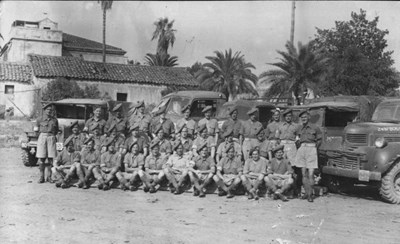 Middle East military group photograph