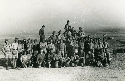 Informal military group photograph