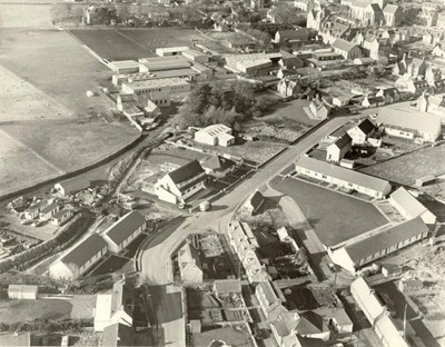 Aerial view of Dornoch