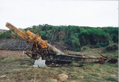 WW1 German field gun Witch's Pool