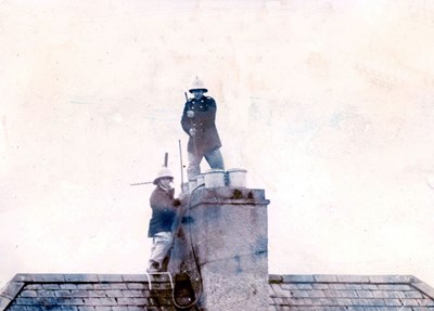 Response to a chimney fire 1984