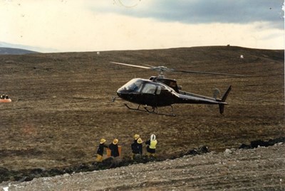 Helicopter training late 1980's