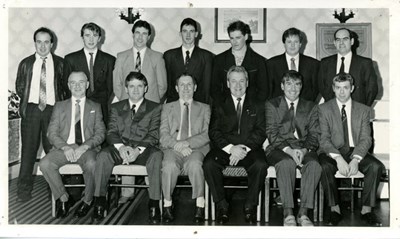 Dornoch Fire Brigade members 1991