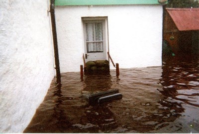 Flooding at Clashmore in 2004