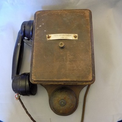 Railway Telephone from Dornoch Station