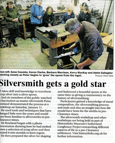 Silversmith workshop - Longhouse project