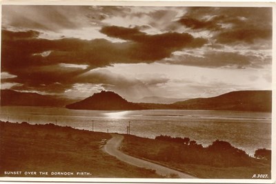 Sunset over the Dornoch Firth